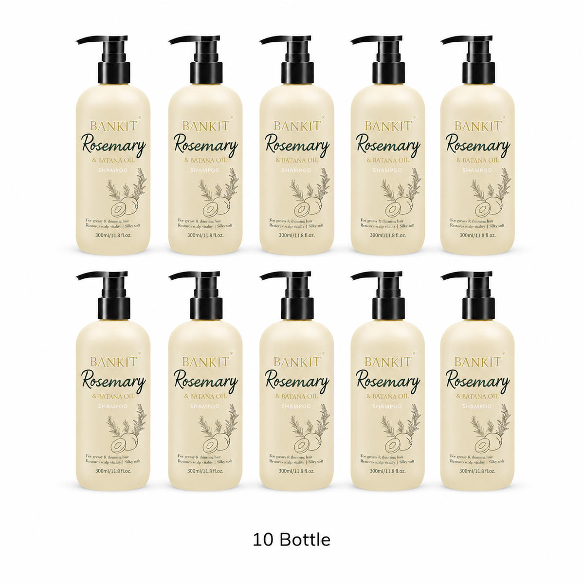 🌿BANKIT Rosemary & Batana Shampoo for Fuller, Healthier, Shinier Hair✨💆♀️🔥🛒