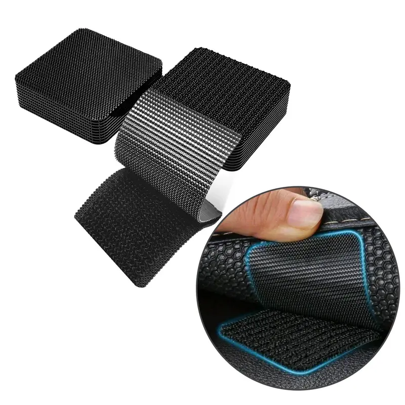 Heavy Duty Waterproof Self-Adhesive Double Sided Hook and Loop Strips, Reusable Mounting Tape for Wall Hanging Picture Frames, Frame Wall Decor, Cable Organizer (Home & Office Use),campingessentials,outdoorfurnitureset,campinggear