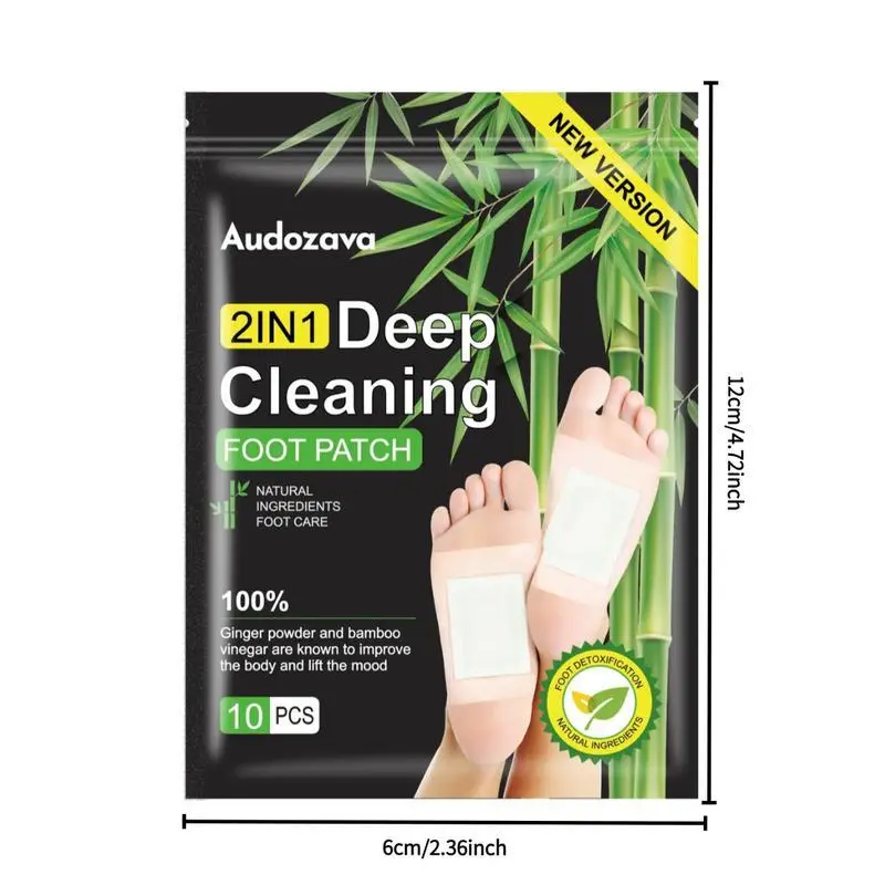 Foot Detox Patches for Stress Relief, Toxin Removal & Better Sleep Natural Deep Cleansing Pads Healthy Healthcare Solution Treatment TikTokShopBlackFriday festive design, Wellness, Therapy