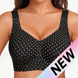 Black with White Polka Dot