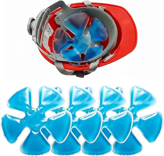 Reusable Cooling Gel Ice Packs, Cold Therapy Inserts For Hard Hats & Sun Hats, Cooling Relief For Construction Workers, Outdoor Activities, Daily Use, Heat Prevention, multi use for summer, perfect gift idea