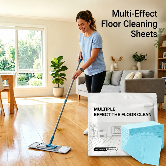 200 Piece Floor Cleaning Tablets Multi-Surface Cleaner for Hardwood Laminate Tile & RV Walls Antibacterial Deodorization Maintenance