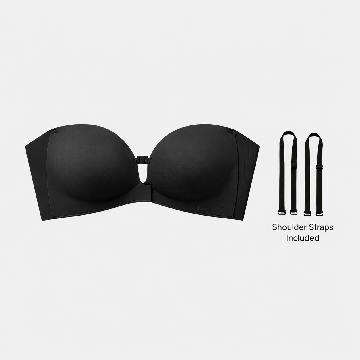 Womens Strapless Front Closure Bra Push Up Lift Bra Padded Add Cup Non Slip Anti-Slip Grip Wireless Supportive Seamless Comfortable Tube Jelly Bra A B C Cup#TikTokShopDealsforYouDays