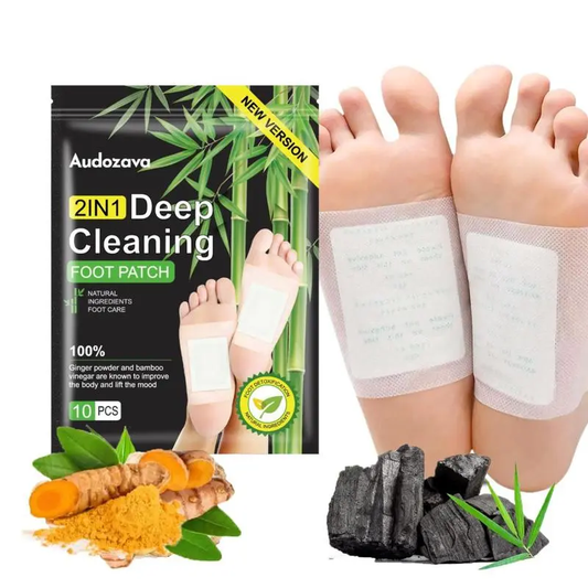 Foot Detox Patches for Stress Relief, Toxin Removal & Better Sleep Natural Deep Cleansing Pads Healthy Healthcare Solution Treatment TikTokShopBlackFriday festive design, Wellness, Therapy