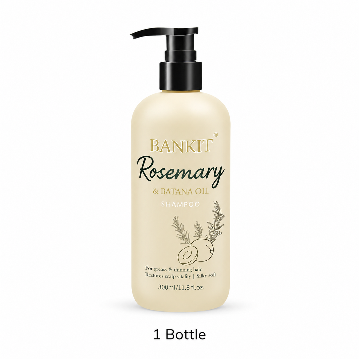 🌿BANKIT Rosemary & Batana Shampoo for Fuller, Healthier, Shinier Hair✨💆‍♀️🔥🛒