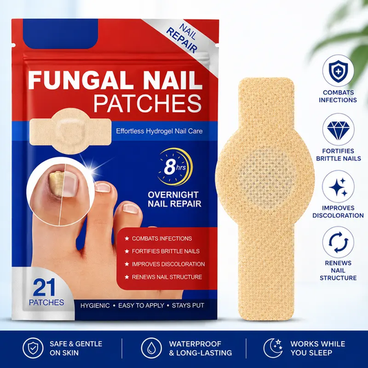 21 Count/bag Nail Health Care Patches,Toenail Fungus Treatment Extra Strength,Nighttime Nail Repair for Damaged,Fungal Nail Patches,Discolored Nails,Nail Health Care Patches,Suitable for Solving Fungal Nails and Other Nail Problems.