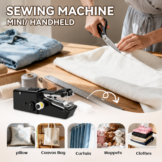 Household sewing machine, portable household sewing machine, with fast sewing speed and simple operation, suitable for beginners to use Summervibes