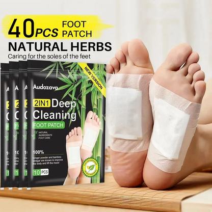 Foot Detox Patches for Stress Relief, Toxin Removal & Better Sleep Natural Deep Cleansing Pads Healthy Healthcare Solution Treatment TikTokShopBlackFriday festive design, Wellness, Therapy