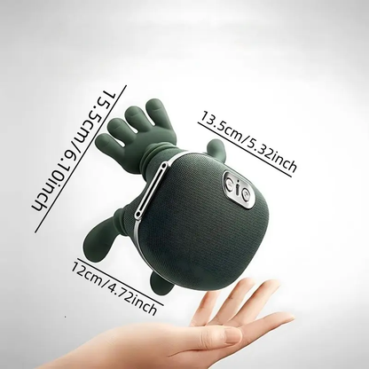 Bionic hand heating massage device, used for deep tissue pain relief, wireless portable electric finger pressure 4D kneading massage, simulates human hand, suitable for neck/shoulder/leg massage, ideal for home massage, Usb rechargeable massagers