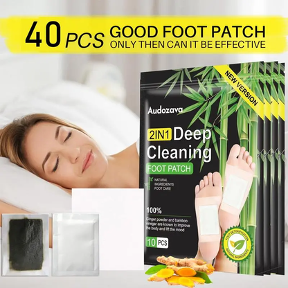 Foot Detox Patches for Stress Relief, Toxin Removal & Better Sleep Natural Deep Cleansing Pads Healthy Healthcare Solution Treatment TikTokShopBlackFriday festive design, Wellness, Therapy