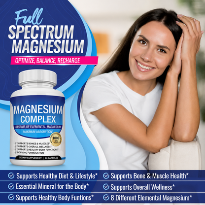 Magnesium Complex 8 Essential Magnesium Supplement