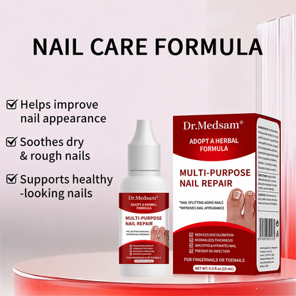 Extra Strength Toenail Fungus Treatment, Antifungal Solution for Toenails & Fingernails, Triple Action Formula to Remove Fungus, Repair Damaged Nails, 0.5 Fl Oz Healing Natural Therapeutic Nail Care