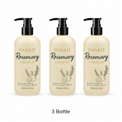 🌿BANKIT Rosemary & Batana Shampoo for Fuller, Healthier, Shinier Hair✨💆‍♀️🔥🛒