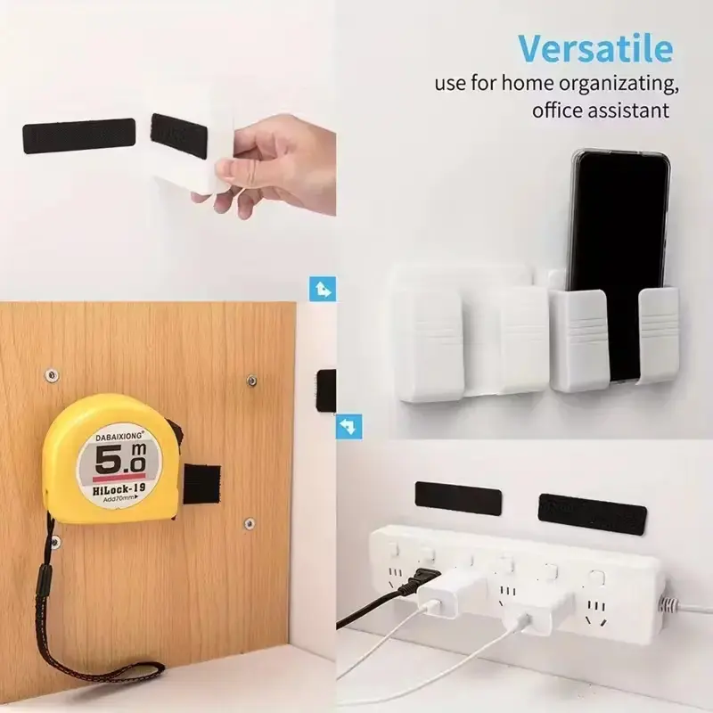 Heavy Duty Waterproof Self-Adhesive Double Sided Hook and Loop Strips, Reusable Mounting Tape for Wall Hanging Picture Frames, Frame Wall Decor, Cable Organizer (Home & Office Use),campingessentials,outdoorfurnitureset,campinggear