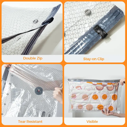 [2026 Upgraded] Cordless Travel Vacuum Bag Set Vacuum Bags for Travel with Rechargeable air Pump, 15 Pack Carry-on Size Compression Packing Bags for Luggage and Suitcase