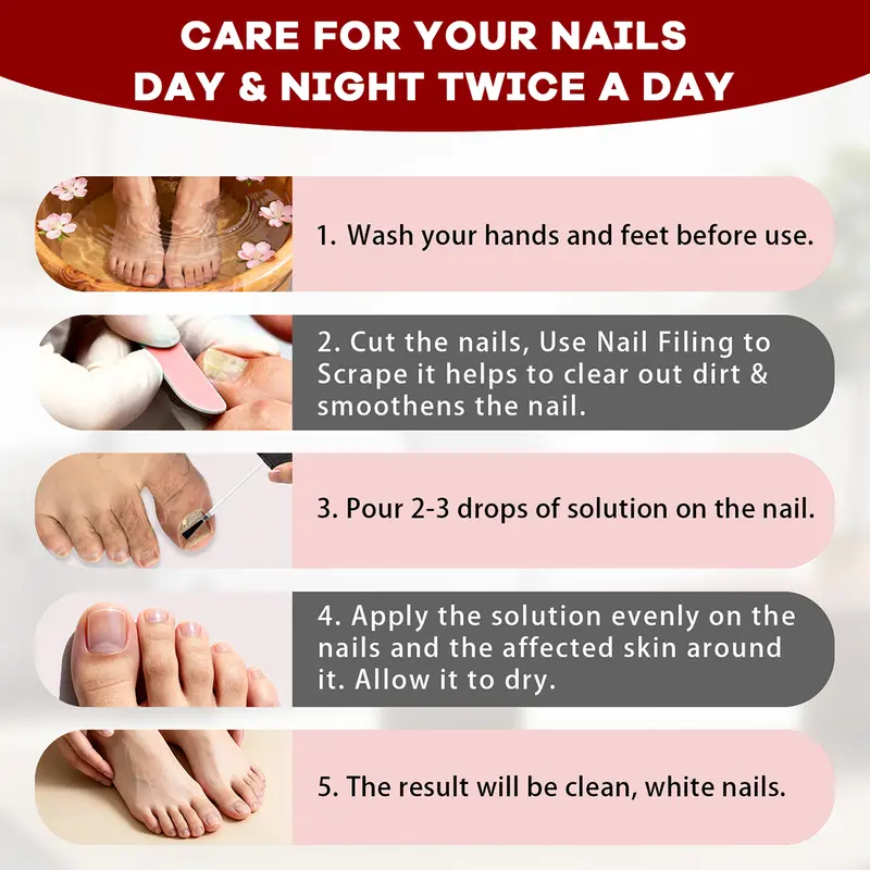 Extra Strength Toenail Fungus Treatment, Antifungal Solution for Toenails & Fingernails, Triple Action Formula to Remove Fungus, Repair Damaged Nails, 0.5 Fl Oz Healing Natural Therapeutic Nail Care