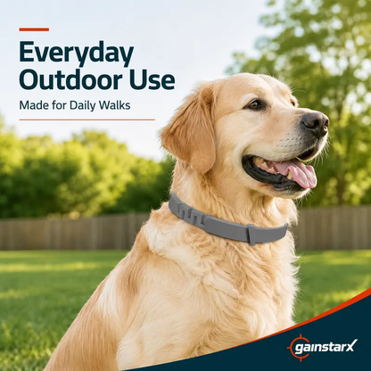 Adjustable Dog Collar with Fresh Scent Comfortable Lightweight Pet Collar for Large Dogs Over 18 lbs Everyday Wear for Walks and Outdoor Use