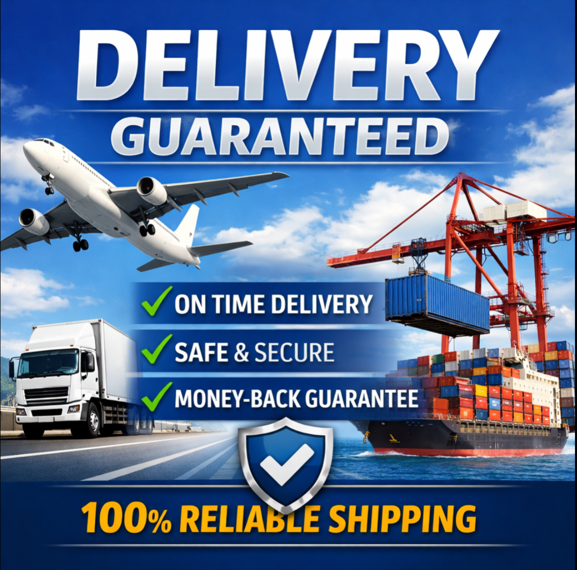 Shipping Insurance:Protect your goods from damage, loss, or theft