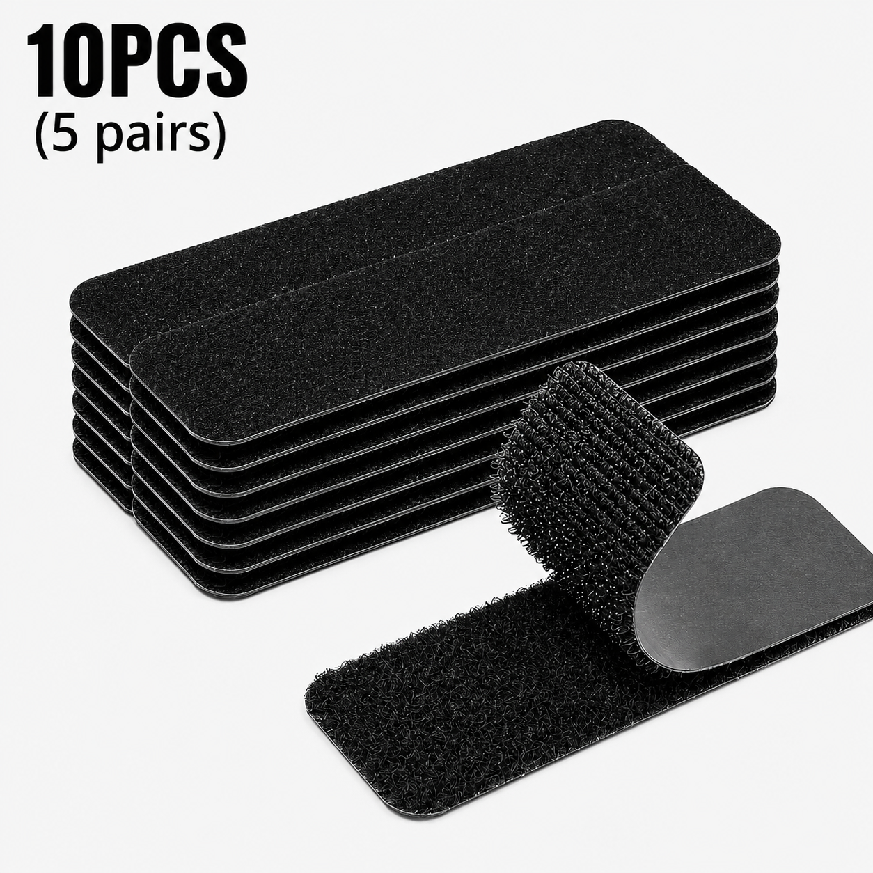 Heavy Duty Waterproof Self-Adhesive Double Sided Hook and Loop Strips, Reusable Mounting Tape for Wall Hanging Picture Frames, Frame Wall Decor, Cable Organizer (Home & Office Use),campingessentials,outdoorfurnitureset,campinggear