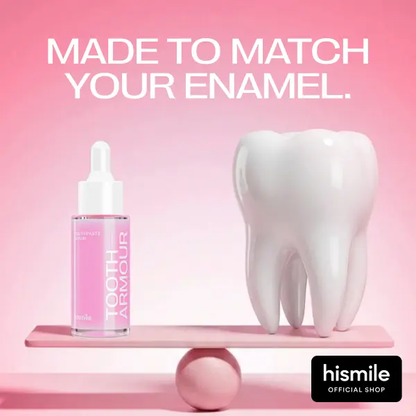 Hismile Tooth Armour Fluoride Free Toothpaste Serum, Nano Hydroxyapatite Toothpaste, Appropriate for Sensitive Teeth, Supports Tooth Enamel, Niacinamide Toothpaste, Advanced Enamel Support | 60 ml