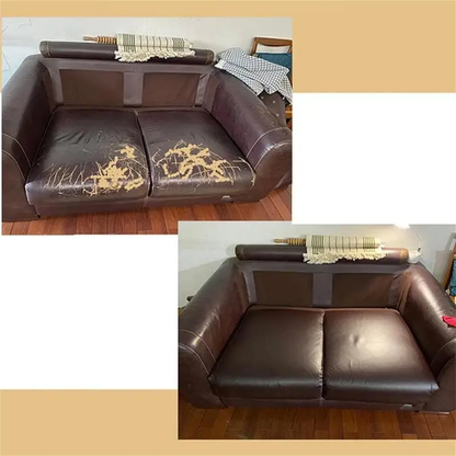 20*54 Inch Self-Adhesive Leather Sticker Patch Cuttable Sofa Repair,PVC Leatherette Waterproof Upholstery Fabric,Leather Stickers Self Adhesiveleather Repair Patch,for Car Seat, Couch, Chair