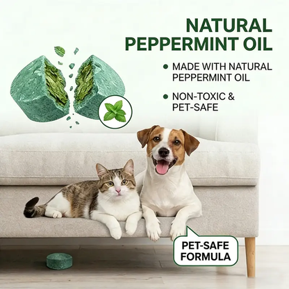 12-Pack Top Peppermint & Lemon Oil Rodent Repellent Balls, Natural Repellent for Rodent Control, Fast-Acting, Eco-Conscious, Compact, Safe, Long-Lasting, Easy-to-Use for Indoor/Outdoor (Effective Against Squirrels, Rats & More)