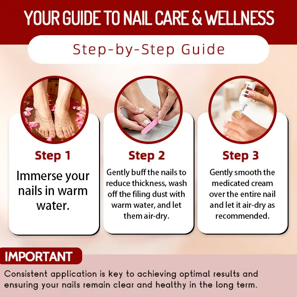 Extra Strength Toenail Fungus Treatment, Antifungal Solution for Toenails & Fingernails, Triple Action Formula to Remove Fungus, Repair Damaged Nails, 0.5 Fl Oz Healing Natural Therapeutic Nail Care