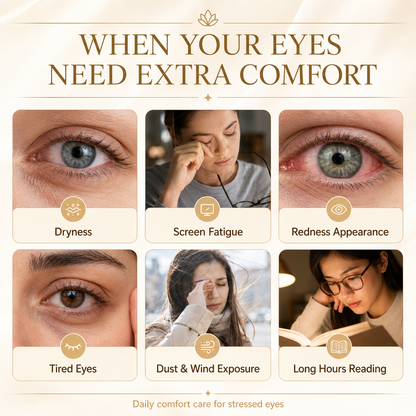 Ximonth Jimerito Honey For Eyes, Refreshing, Moisturizing And Soothing Eye Drops For Dry And Astringent Eyes